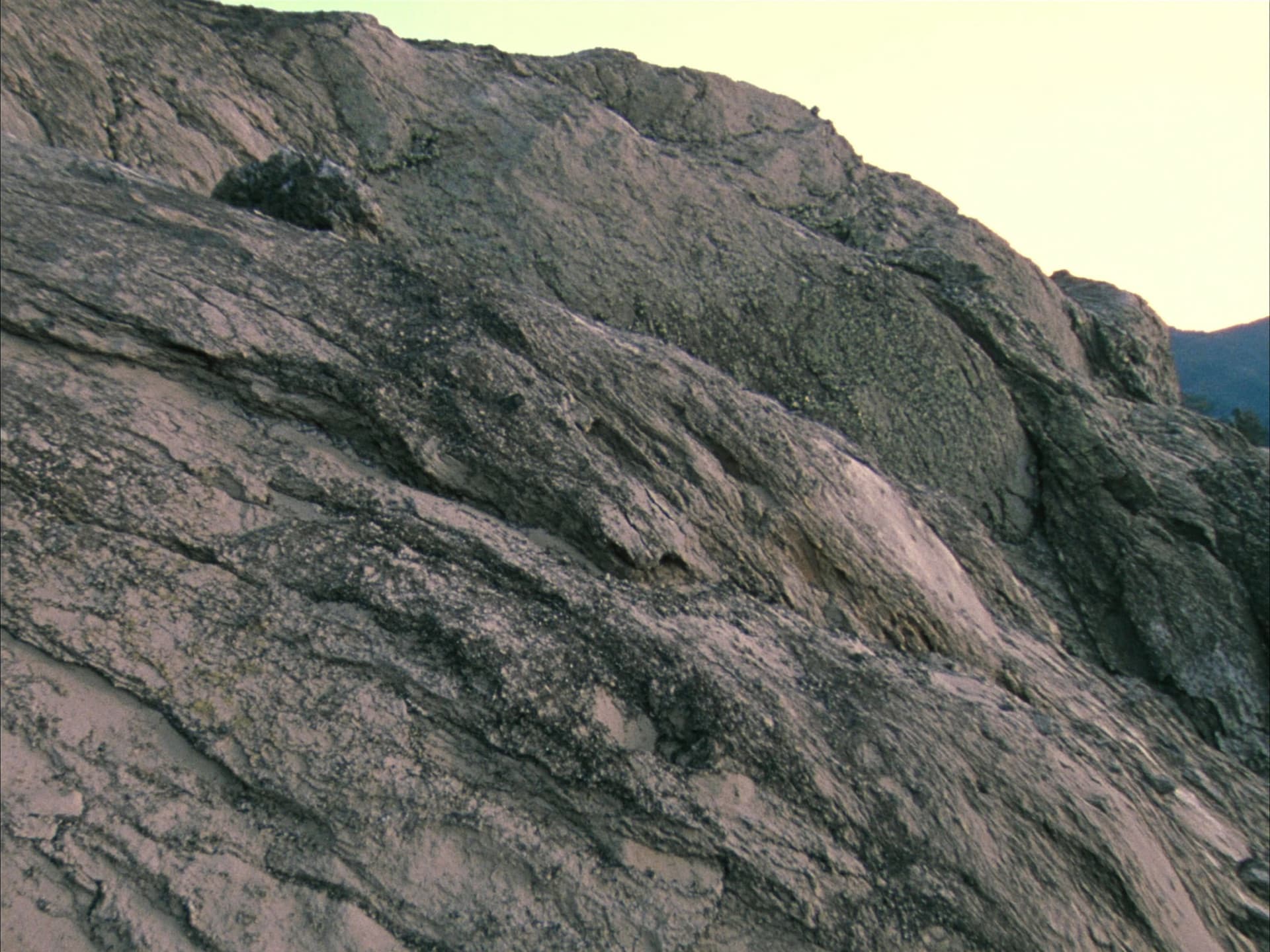 Wyoming mountain close-up